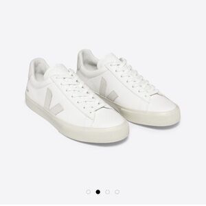 VEJA CAMPO CHROMEFREE LEATHER WHITE NATURAL